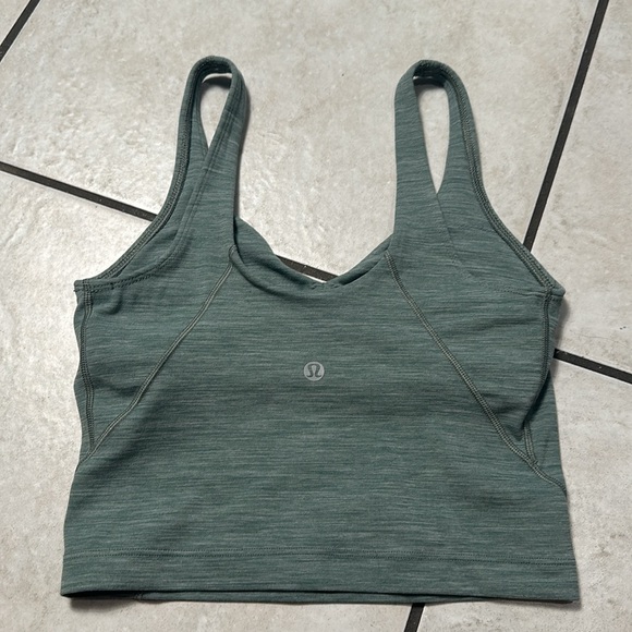 Lululemon Align Tank Heathered Tidewater Teal - Picture 7 of 10